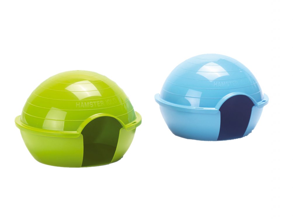 Igloo plastique hamster 15,5x12x11cm