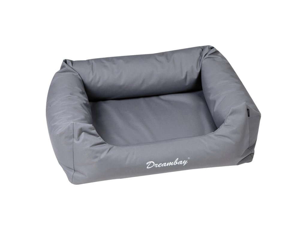 BED DREAMBAY GRIJS 80X67X22 CM